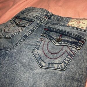 true religion mid rise straight jeans